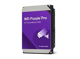 WD Purple Pro WD181PURP - Disque dur - 18 To - interne - 3.5" - SATA 6Gb/s - 7200 tours/min - mémoire tampon : 512 Mo