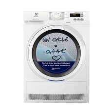 ELECTROLUX Sèche linge frontal 60 cm 8 kg avec pompe à chaleur EW7H5829SB - vue 2
