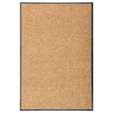 vidaXL - Paillasson - Lavable - 60x90 cm - Crème