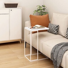 Vidaxl Blanc Table D Appoint 40X30x59 Cm Bois D Ingénierie