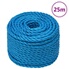 Corde Torsadée Polypropylène 10 Mm X 100 M Bleu – Flottante, Résistante UV & Intempéries, Usage Jardin & Maison