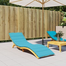VIDAXL - Coussin de chaise longue - Turquoise