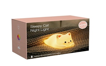 Veilleuse Chat endormi