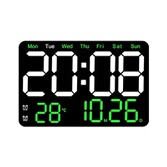 Horloge murale numérique radio pilotée Horloge murale numérique radio pilotée