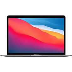 MacBook Air 13 256 Go SSD 8 Go RAM Puce M1 CPU 8 cours GPU 7 cours Gris sidéral 2020 Reconditionné par Lagoona Grade A