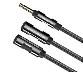 CABLE AUDIO REPARTITEUR JACK 3 5 MM /2F 0 15M