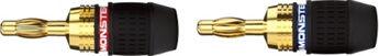 CABLE AUDIO QUICKLOCK FICHES BANANES 2X2