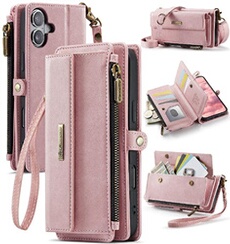 Etui FOXDOCK pour iPhone 16 Plus RFID Bloquer un portefeuille multifonction couvercle en cuir vintage avec des emplacements de carte et une