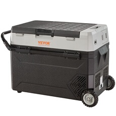 Glacière Electrique Portable Réfrigérateur de Voiture 53L 12V Double Zone