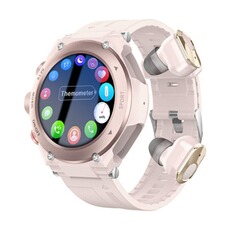 Montre connectée GENERIQUE Montre connectée T92 Bluetooth - Écouteurs TWS intégrés - Noir