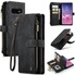 Portefeuille en cuir pour femme avec 18 emplacements pour cartes Airtag Portefeuille en cuir pour femme avec 18 emplacements pour cartes Airtag