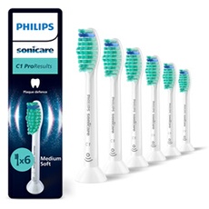 Philips Sonicare brossettes HX6016/87 Têtes de brosse à dents standard ProResults - Lot de 6