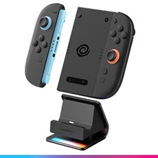 Support de charge Fusion Dock 2 Joycons + Controller Grip pour Nintendo Switch 2 Noir
