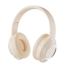 Casque audio GENERIQUE Casque Audio Sans Fil M3 - Bluetooth 5.3 - Supra-auriculaire Brun