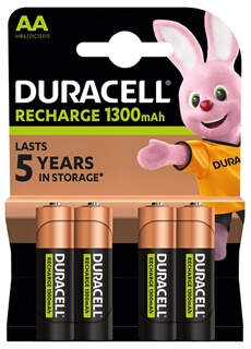 Duracell plus piles rechargeables type aa x4 - vue 4