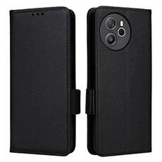 Coque pour Blackview Shark 8 étui à rabat magnétique en TPU souple antichoc avec porte-cartes, compatible avec Blackview Shark 8-Noir