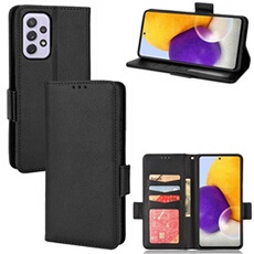 Coque pour Samsung Galaxy A33 5G étui à rabat magnétique en TPU souple antichoc avec porte-cartes, compatible avec Samsung Galaxy A33 5G-Noir