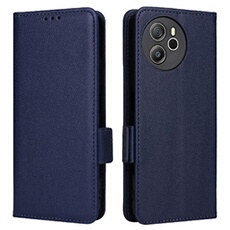 Coque pour Blackview Shark 8 étui à rabat magnétique en TPU souple antichoc avec porte-cartes, compatible avec Blackview Shark 8-Bleu