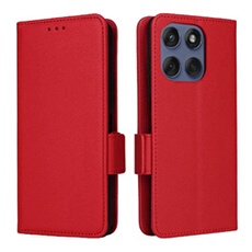 Coque pour Motorola Moto Edge 60 Fusion étui à rabat magnétique en TPU souple antichoc avec porte-cartes, compatible avec Motorola Moto Edge 60
