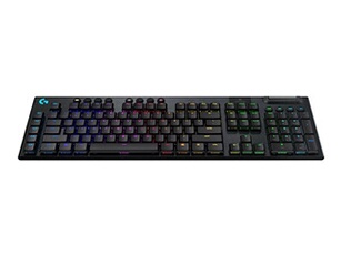 Gaming G915 - Clavier - backlit - sans fil - USB, Bluetooth, 2.4 GHz - QWERTY - Espagnol - commutateur : GL Tactile - noir