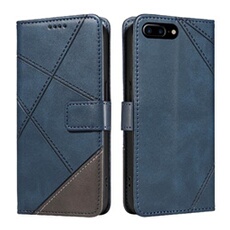 Coque pour iPhone 7 Plus/8 Plus Premium antichoc magnétique en cuir avec emplacements pour cartes et dragonne amovible Compatible avec iPhone 7