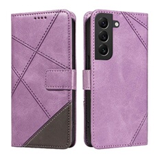 Coque pour Samsung Galaxy S21 Plus Premium antichoc magnétique en cuir avec emplacements pour cartes et dragonne amovible Compatible avec Samsung
