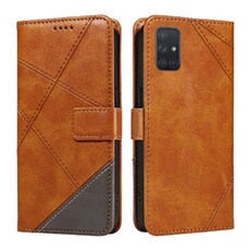 Coque pour Samsung Galaxy A71 4G Premium antichoc magnétique en cuir avec emplacements pour cartes et dragonne amovible Compatible avec Samsung