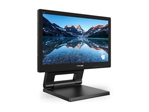 B Line 162B9T - Ecran LED - 16" (15.6" visualisable) - écran tactile - 1366 x 768 @ 60 Hz - TN - 220 cd/m² - 500:1 - 4 ms - HDMI, DVI, DisplayPort,
