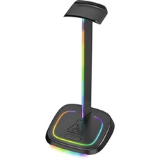 Support casque gamer - K-STAND-NEON RGB - Filaire - Eclairage RGB - Noir