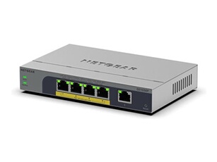 Easy Smart GS105EP - Commutateur - C3 - intelligent - 1 x 10/100/1000 + 4 x 10/100/1000 (PoE+) - de bureau, fixation murale - PoE+ (63 W)