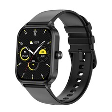 Montre connectée YONIS Montre Connectée Écran Couleur 1.93' Appels Bluetooth Santé Or 100+ Sports Noir