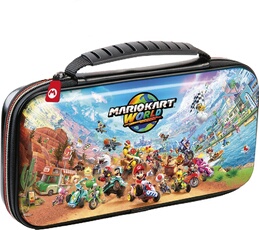 Pochette de transport Deluxe Mario Kart World Noir pour Nintendo Switch 2 Nintendo Switch Nintendo Switch Modèle OLED et Nintendo Switch Lite