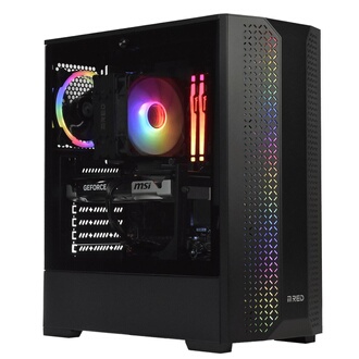 PC Gamer M.Red - RTX GeForce 5 5060 - AMD Ryzen 7 5700X - 16Go DDR4 - 1to N