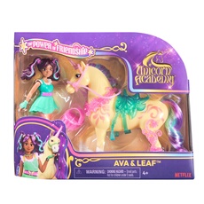 Coffret Poupée et Licorne L'Ecole des Licornes Ava et Leaf Unicorn Academy