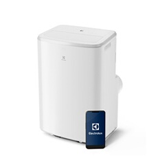 Climatiseur Mobile Electrolux EXP26U339CW Comfort 600 – 9000 BTU, Silencieux, Wi-Fi - vue 4