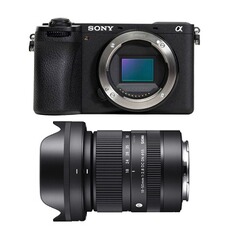 Appareil photo hybride Sony Alpha 6700 + SIGMA Objectif 18-50mm f/2.8 DC DN Contemporary