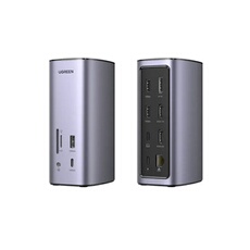 Station d'accueil USB C 12 en 1 Pro Multifonction UGREEN - vue 2