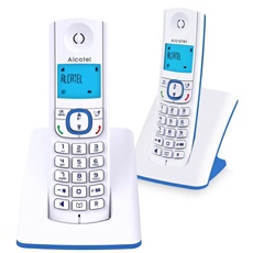 Téléphone fixeEL F 530 DUO BLEU