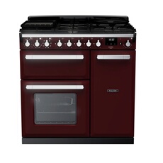 PIANO DE CUISSON ESTEL DELUXE TAB GAZ 90 CM CHROME - vue 3