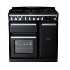 PIANO DE CUISSON ESTEL DELUXE TAB GAZ 90 CM CHROME - vue 4