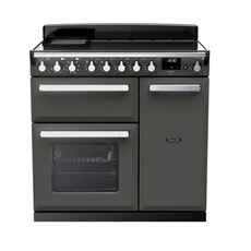 PIANO DE CUISSON ESTEL DELUXE TAB IND 90 CM CHROME - vue 5