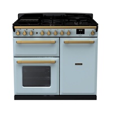 PIANO DE CUISSON ESTEL DELUXE TAB IND 90 CM PASTEL LAITON ANTIQUE - vue 2