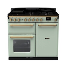 PIANO DE CUISSON ESTEL DELUXE TAB IND 90 CM PASTEL LAITON ANTIQUE - vue 3