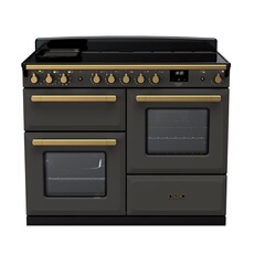 PIANO DE CUISSON ESTEL DELUXE OCTAB IND 110 CM LAITON ANTIQUE - vue 4