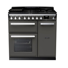 PIANO DE CUISSON ESTEL DELUXE TAB GAZ 90 CM CHROME