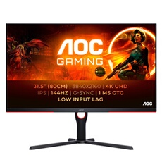 Ecran gaming 32'''' - UHD 4K - Fast IPS - 144Hz - 1ms - Ajustable en hauteu