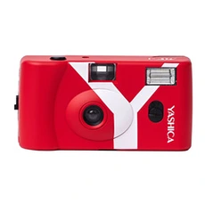 Appareil photo Argentique Yashica MF-1 Snapshot Art Camera Y Edition Lavande avec un Film 400/24