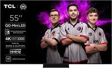 4K QD-Mini LED Pro144Hz 55C79K 140 cm avec GOOGLE TV et systeme sonore Bang
