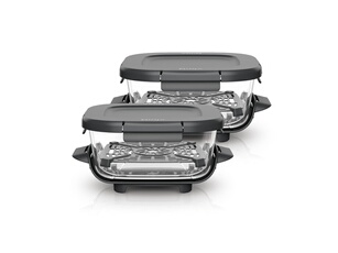 2 Contenants en verre CRISPi de