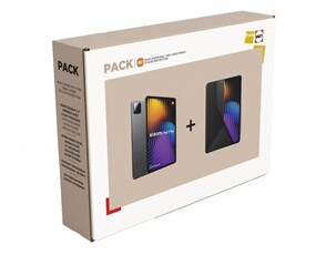 Pack Redmi Pad 7 Pro 11,2 Wifi 256 Go Gris + Etui pour Pad 7 Pro Noir